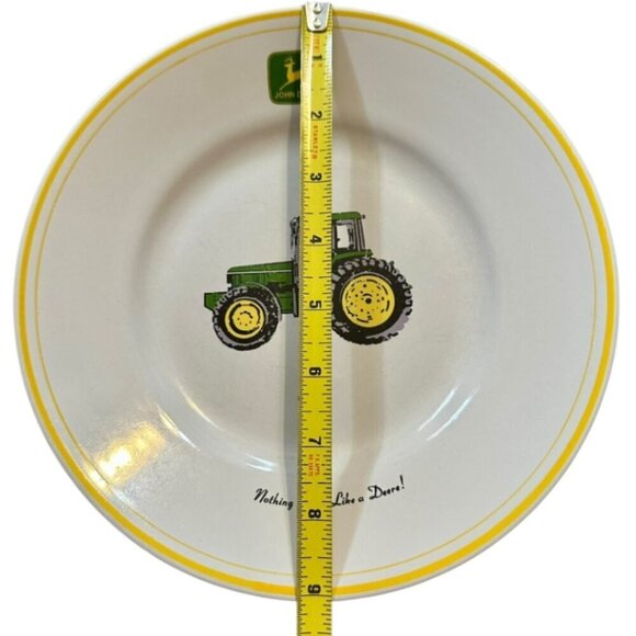 Salad Plate John Deere (Tractor) by Gibson Designs Set of 2​​​​ - Picture 3 of 5